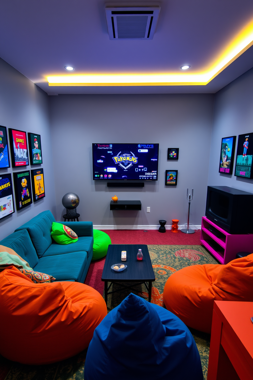 Fun Game Room Design Ideas 22