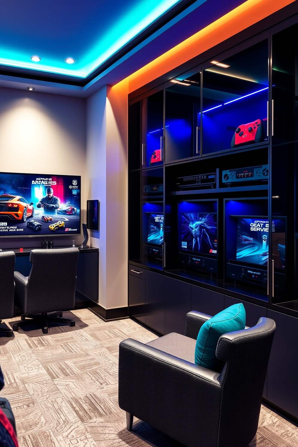 Fun Game Room Design Ideas 23