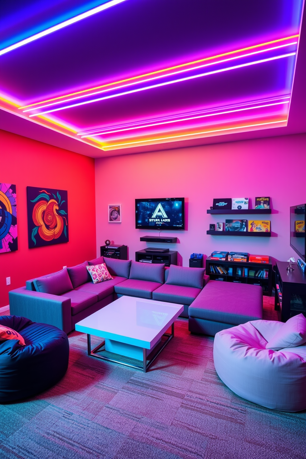 Fun Game Room Design Ideas 9