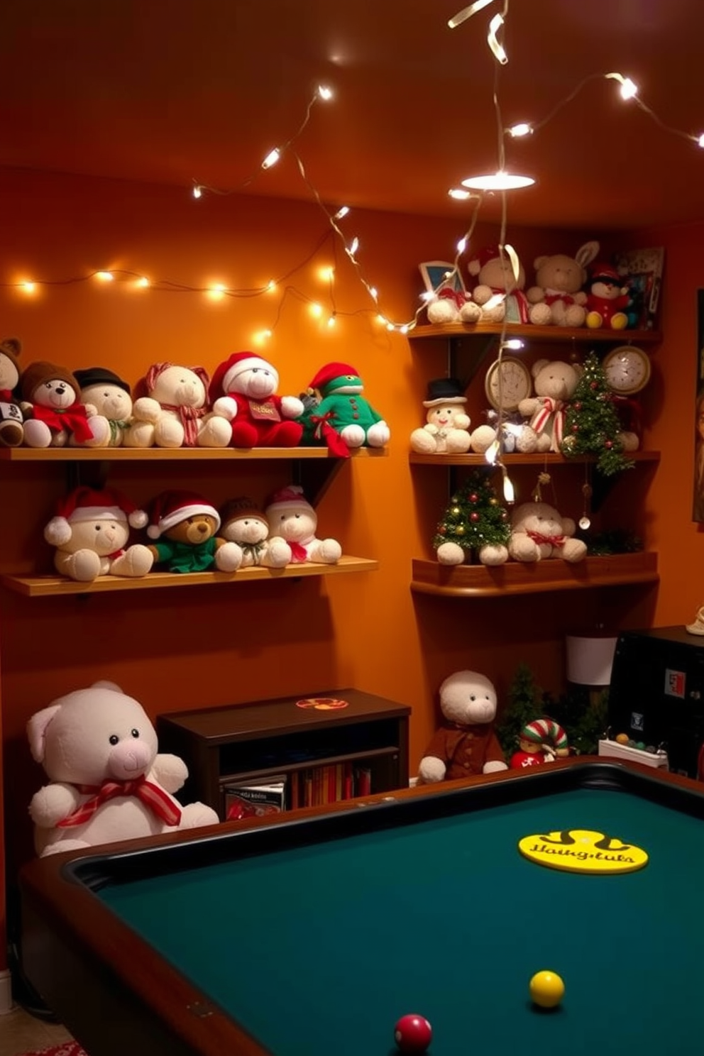 Game Room Christmas Decorating Ideas 26