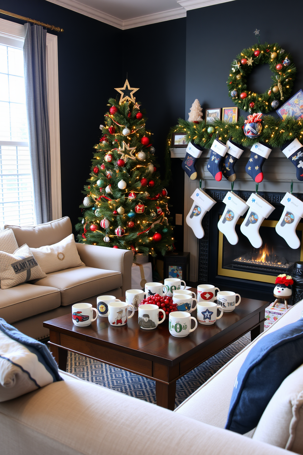 Game Room Christmas Decorating Ideas 29