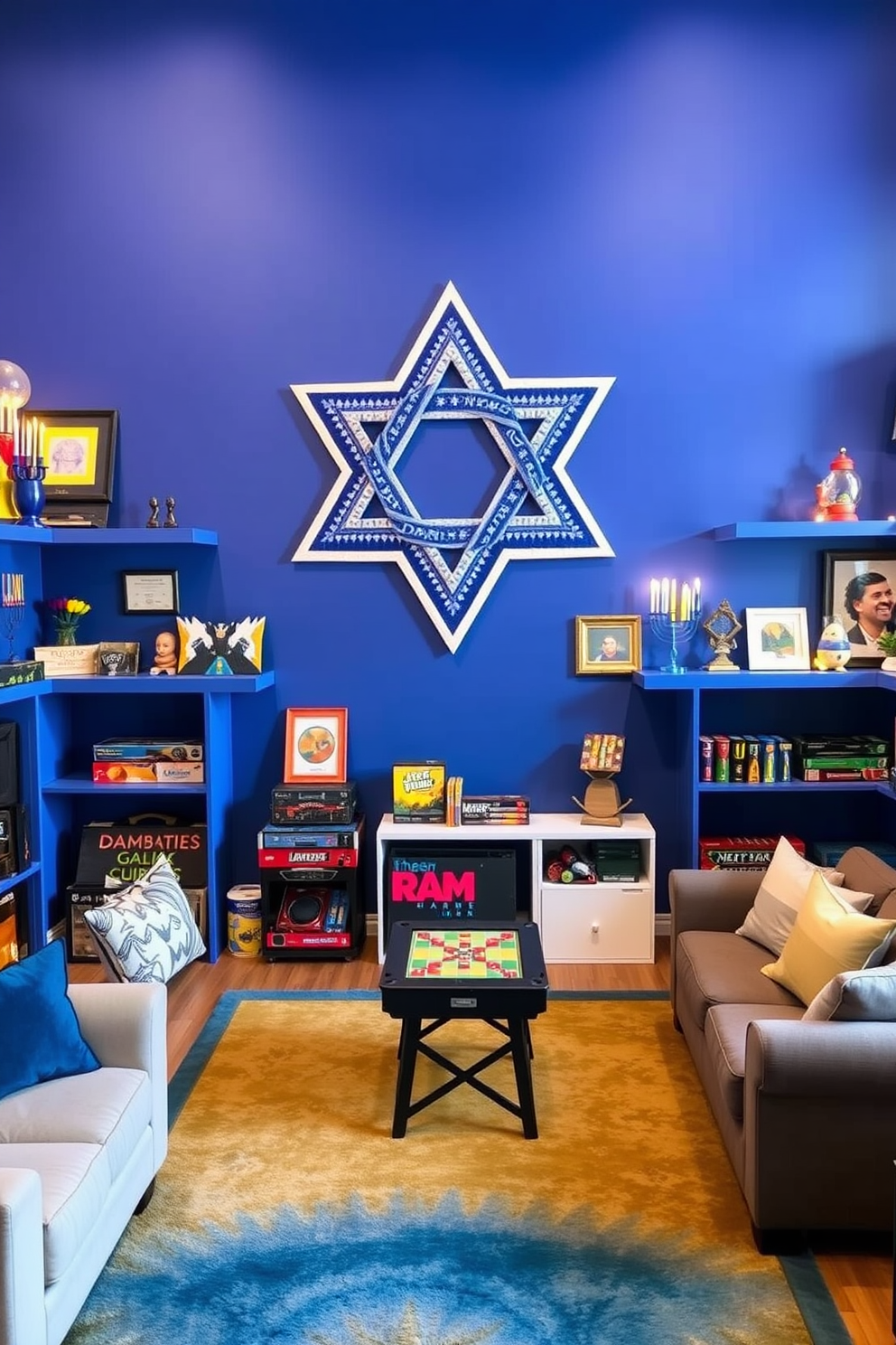 Game Room Hanukkah Decorating Ideas 2