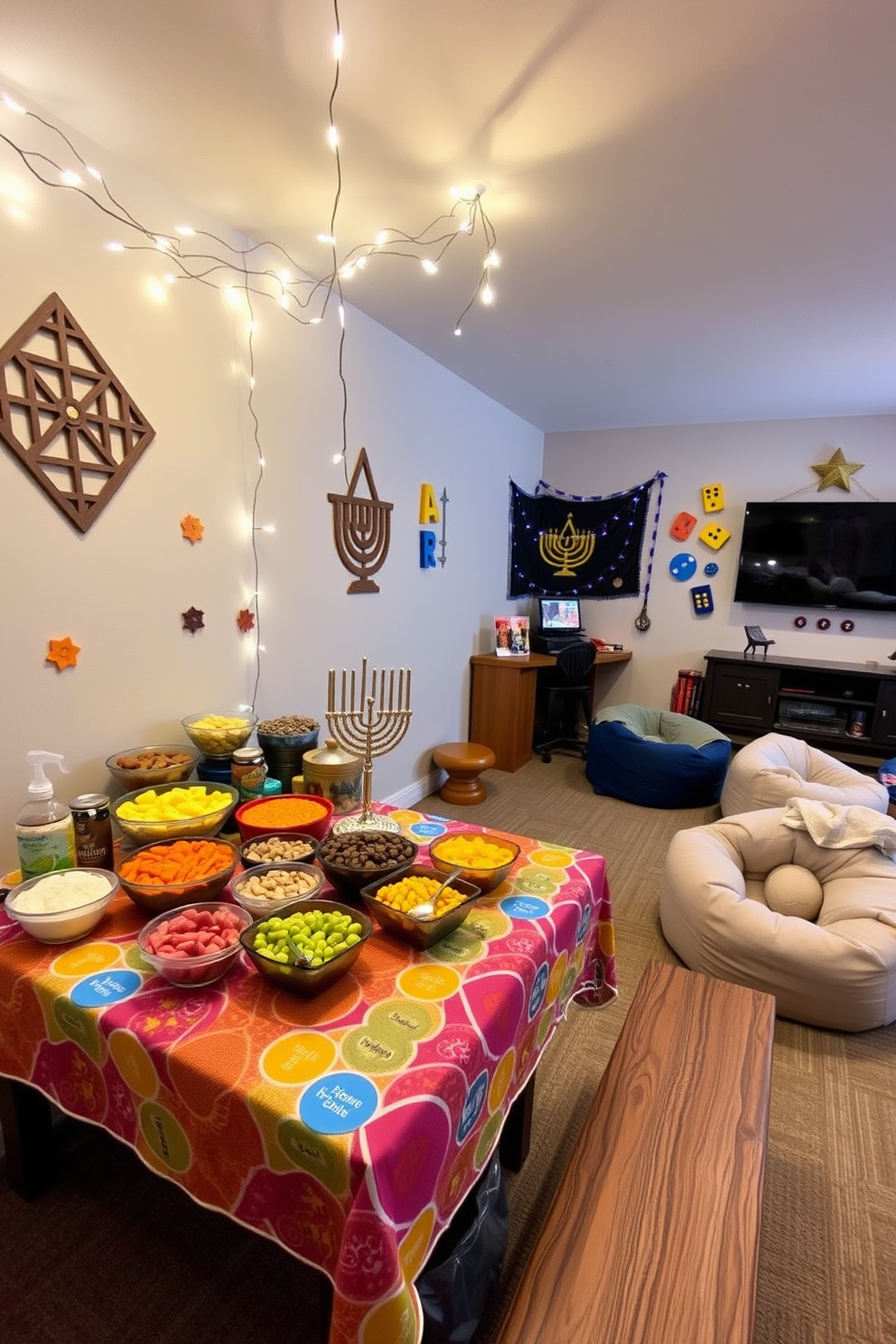 Game Room Hanukkah Decorating Ideas 20