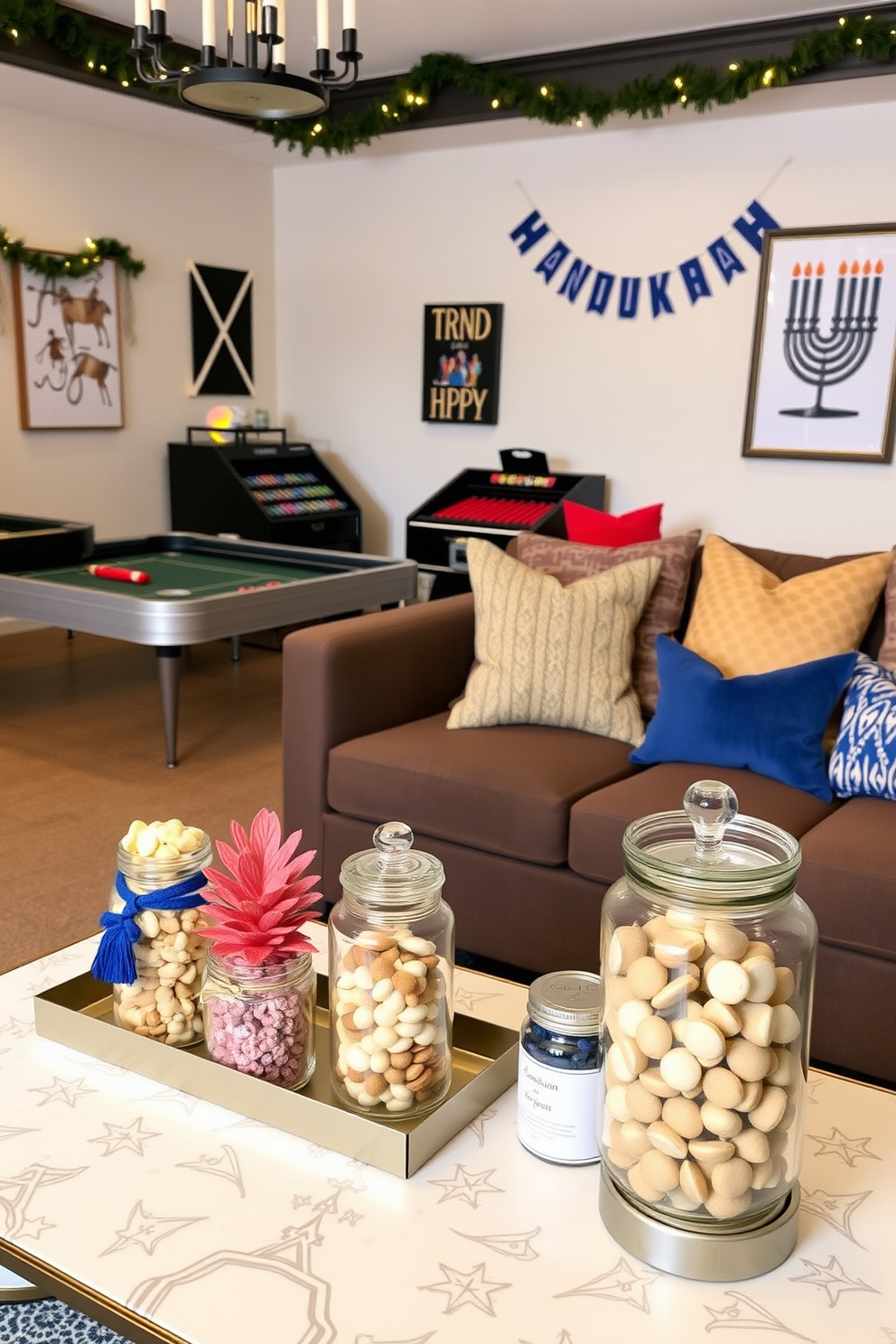 Game Room Hanukkah Decorating Ideas 30