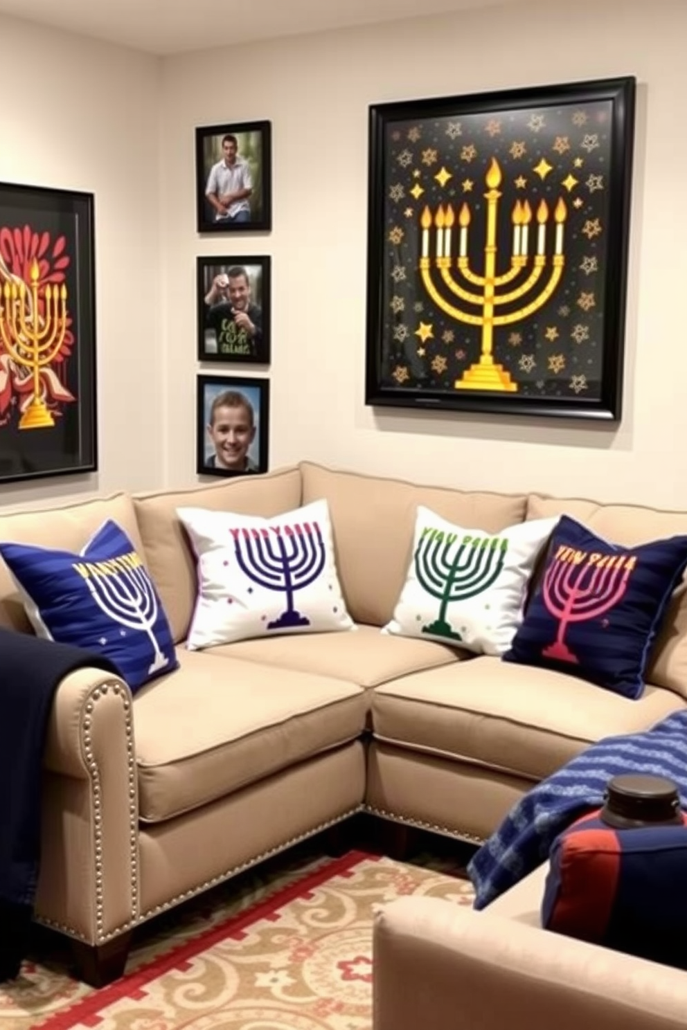 Game Room Hanukkah Decorating Ideas 6