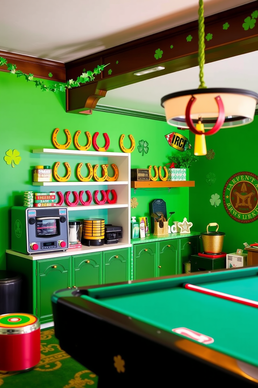 Game Room St Patricks Day Decorating Ideas 11