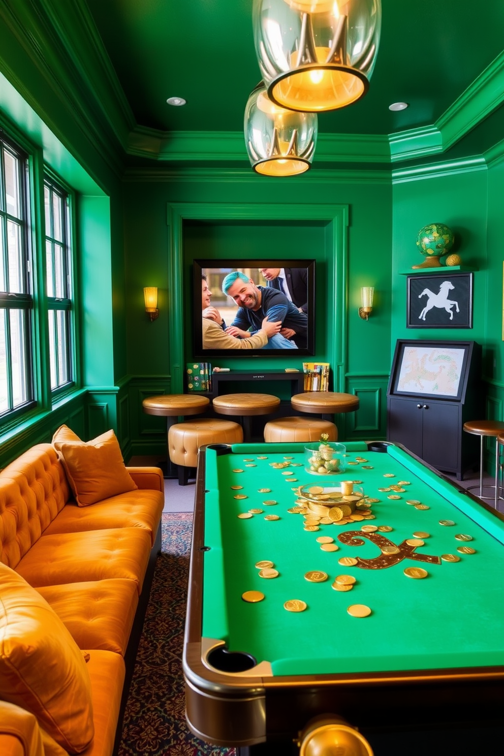 Game Room St Patricks Day Decorating Ideas 15