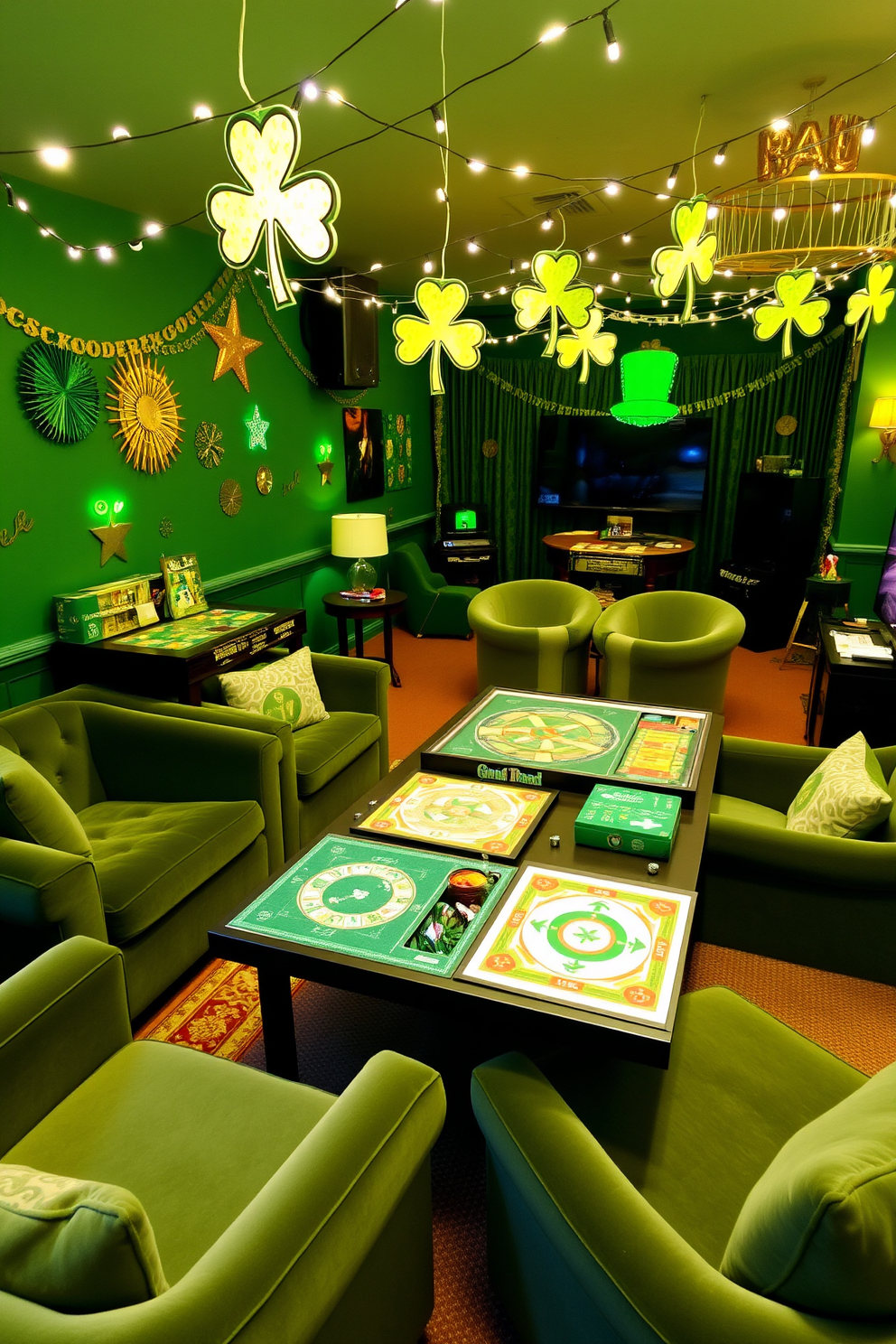 Game Room St Patricks Day Decorating Ideas 17