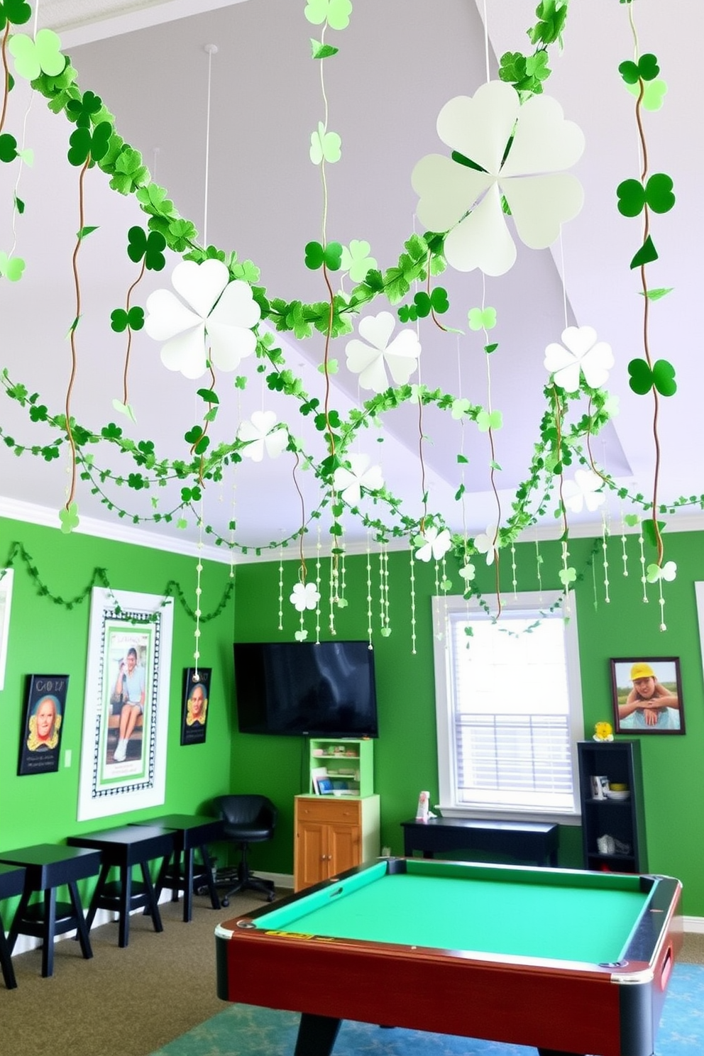 Game Room St Patricks Day Decorating Ideas 20