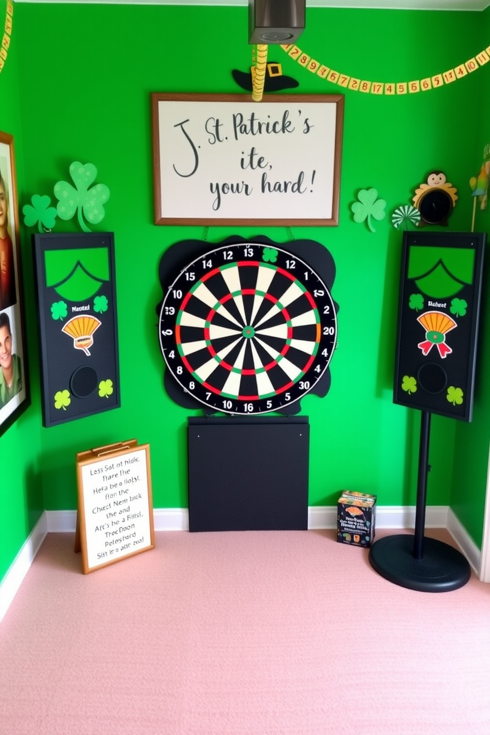 Game Room St Patricks Day Decorating Ideas 28