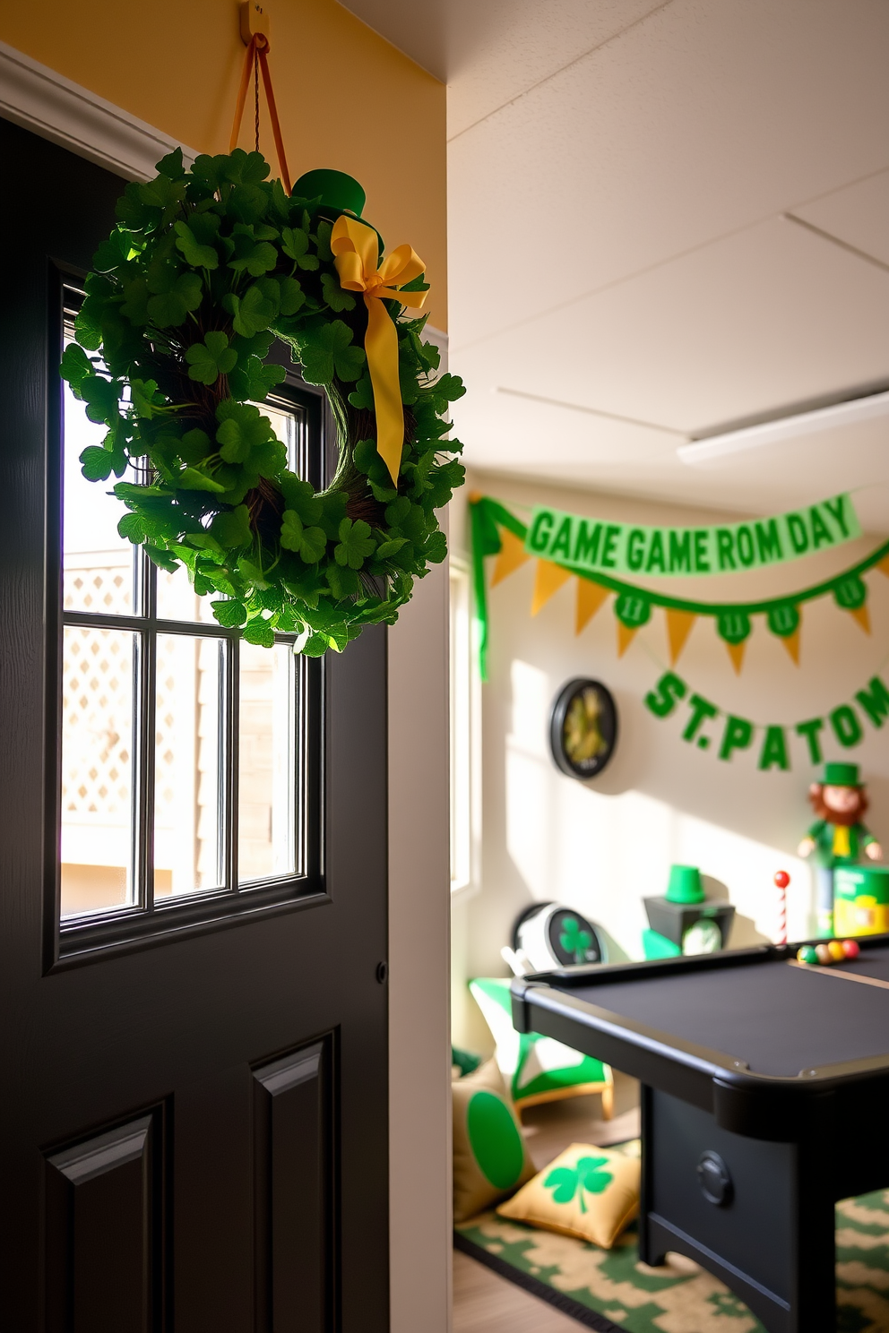 Game Room St Patricks Day Decorating Ideas 29