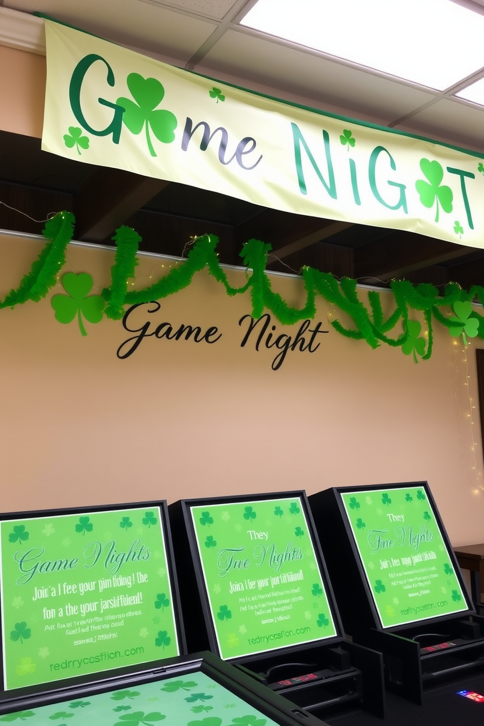 Game Room St Patricks Day Decorating Ideas 30