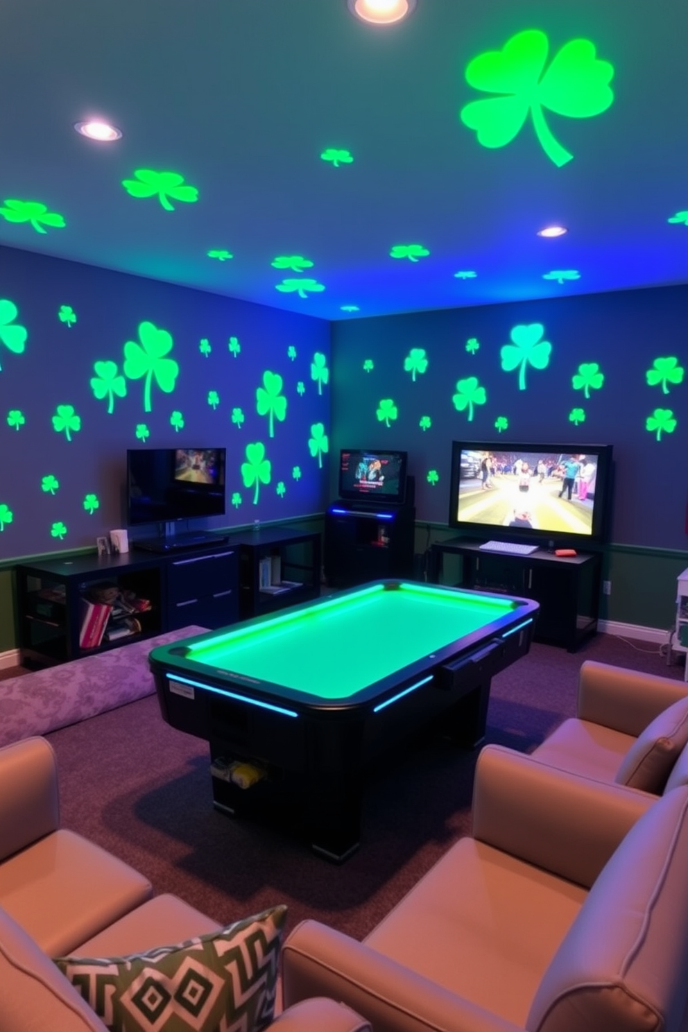 Game Room St Patricks Day Decorating Ideas 6