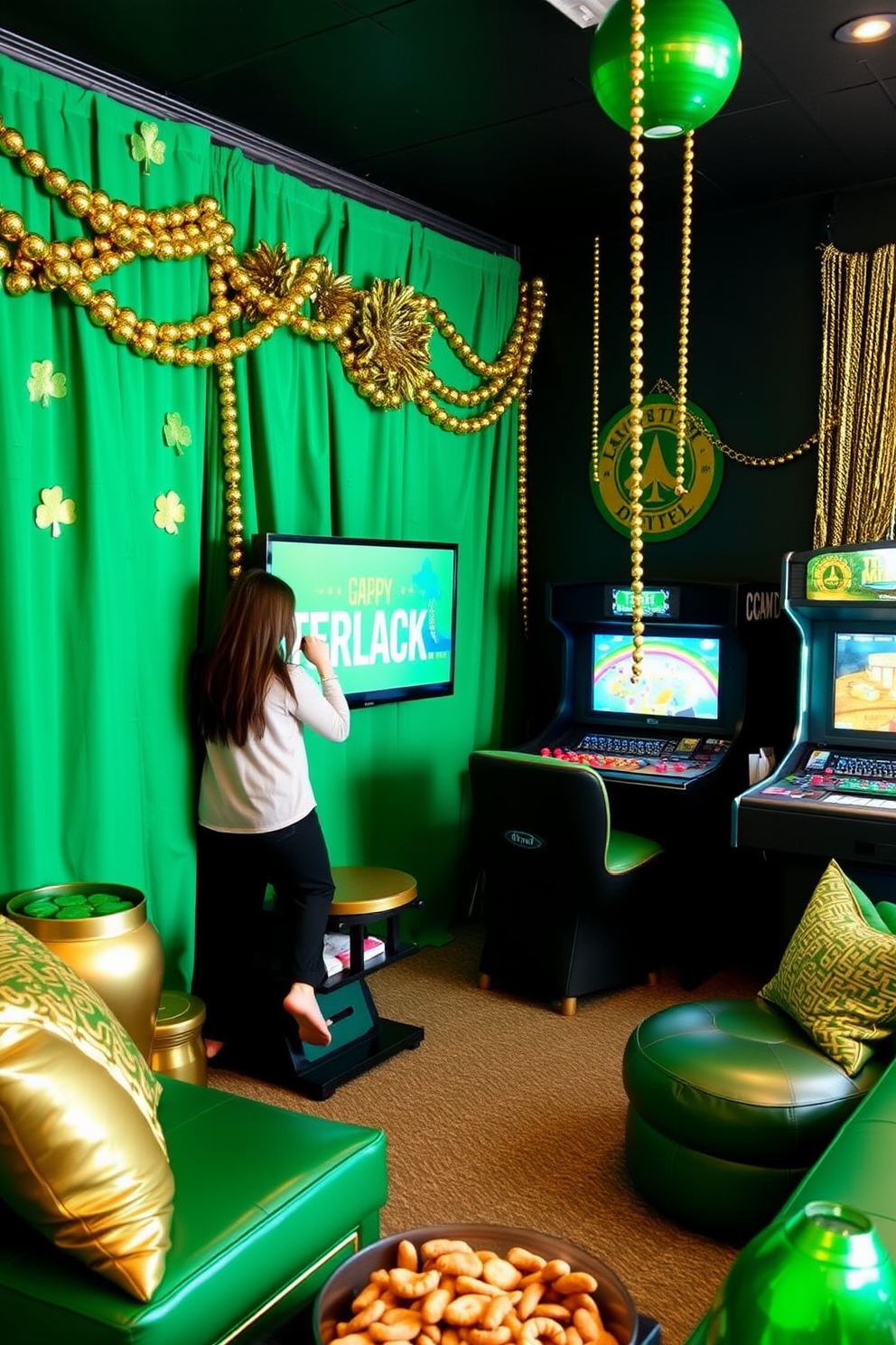 Game Room St Patricks Day Decorating Ideas 8