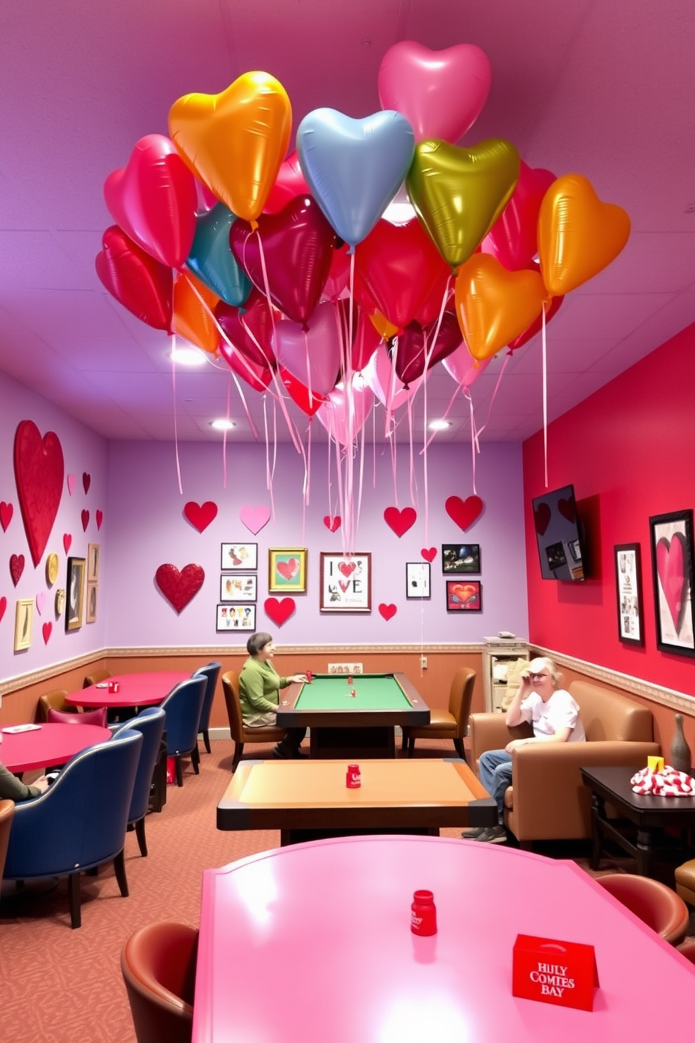 Game Room Valentines Day Decorating Ideas 1