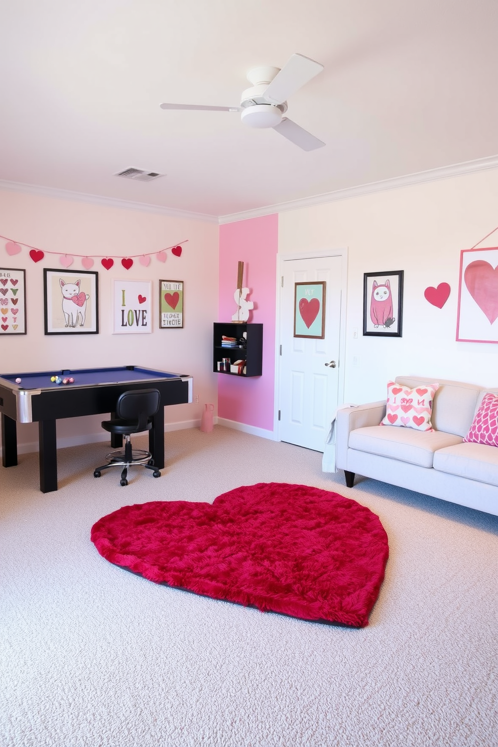 Game Room Valentines Day Decorating Ideas 10