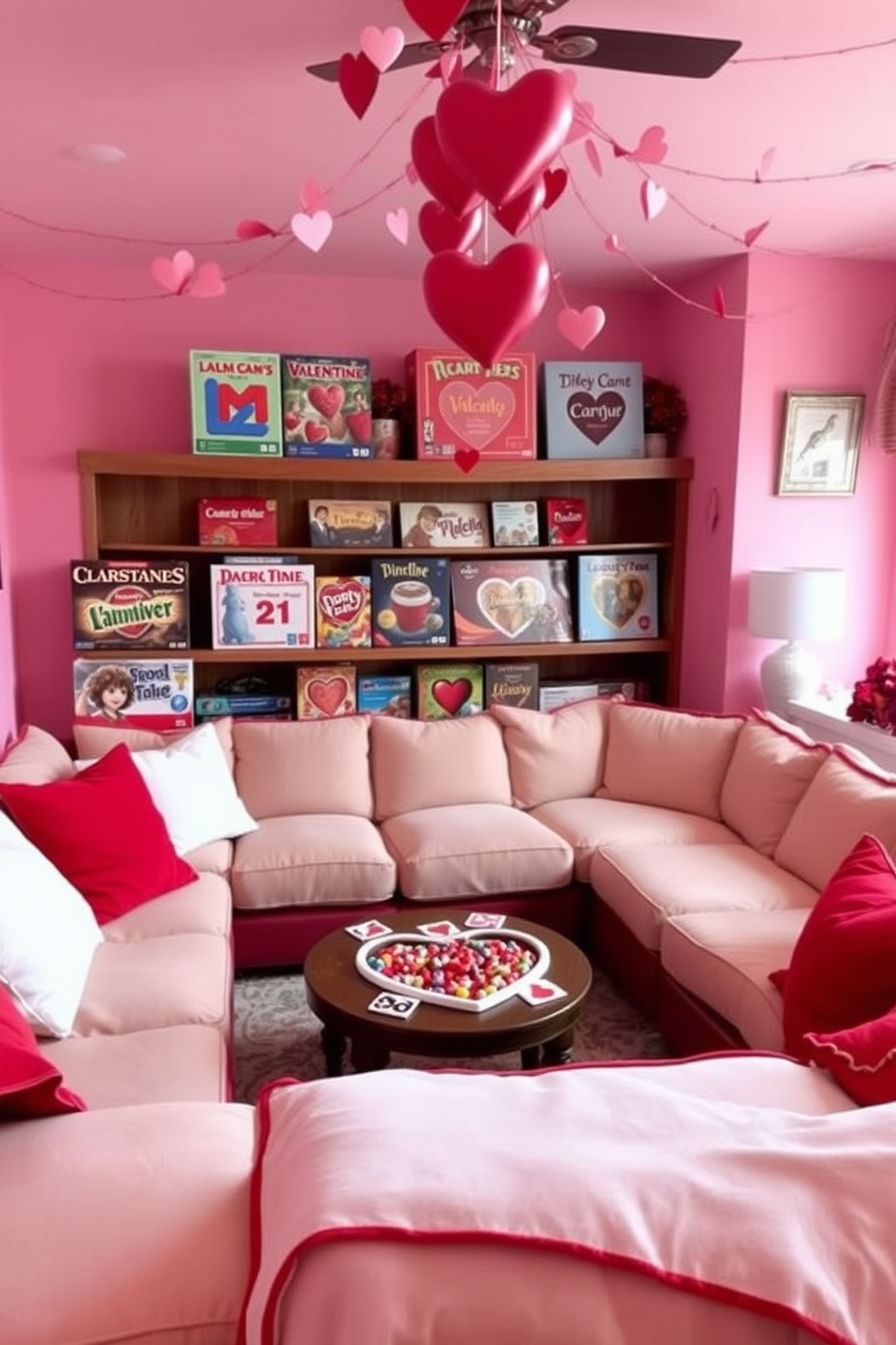 Game Room Valentines Day Decorating Ideas 12