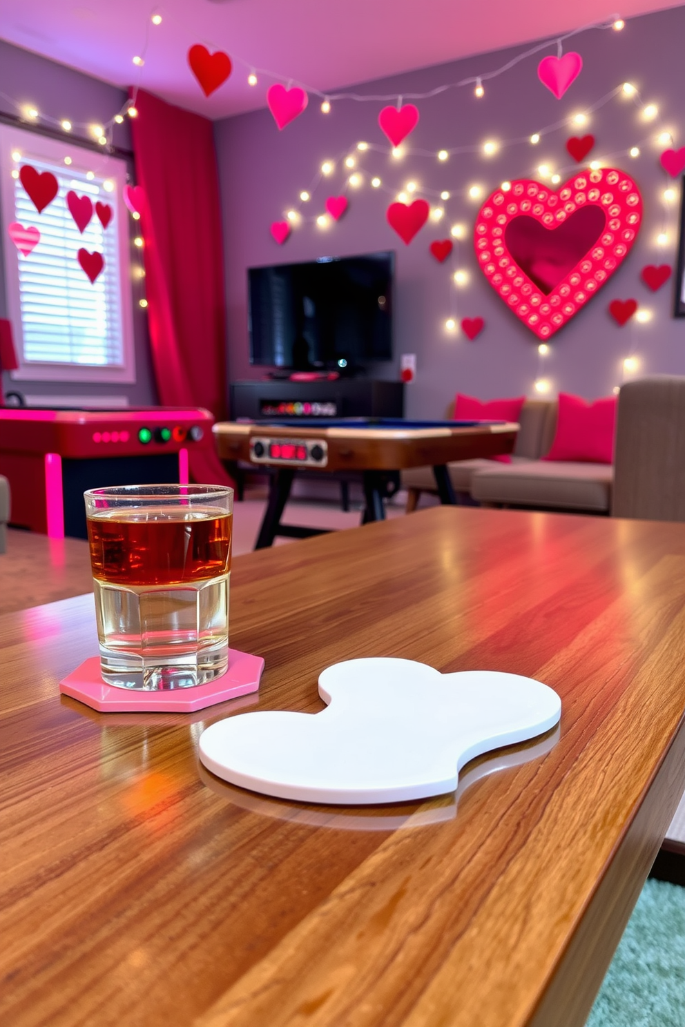 Game Room Valentines Day Decorating Ideas 16