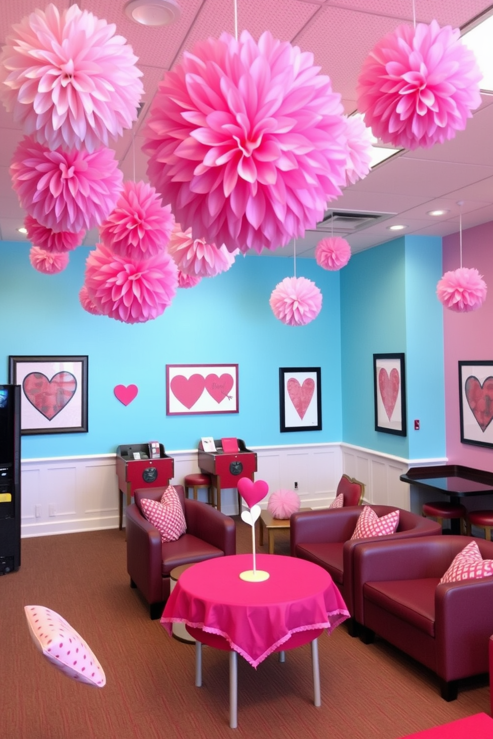 Game Room Valentines Day Decorating Ideas 18