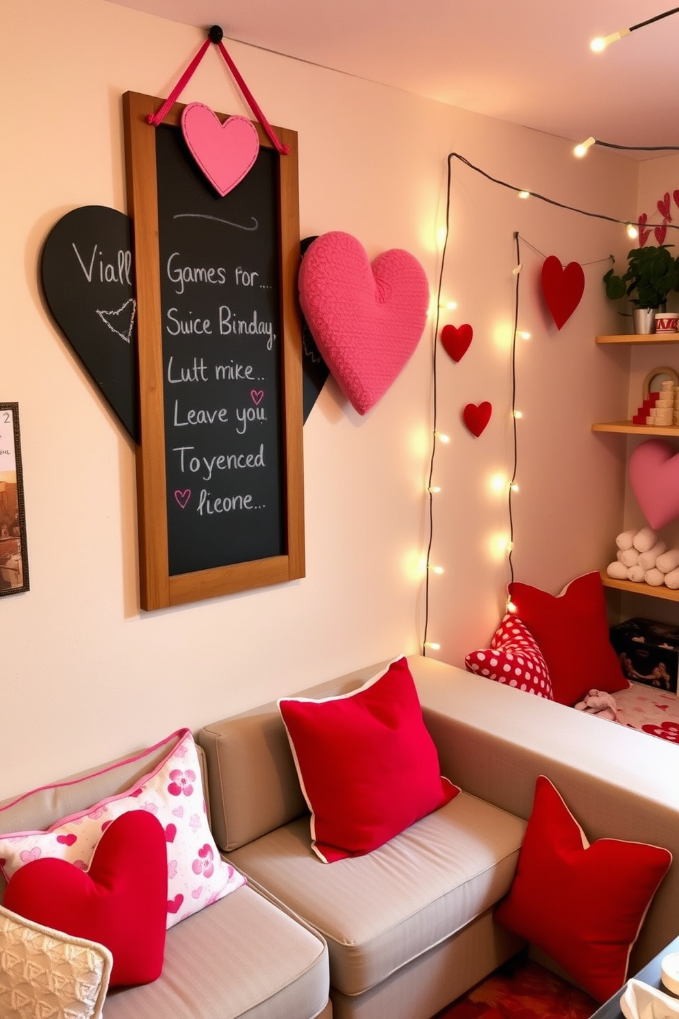 Game Room Valentines Day Decorating Ideas 20