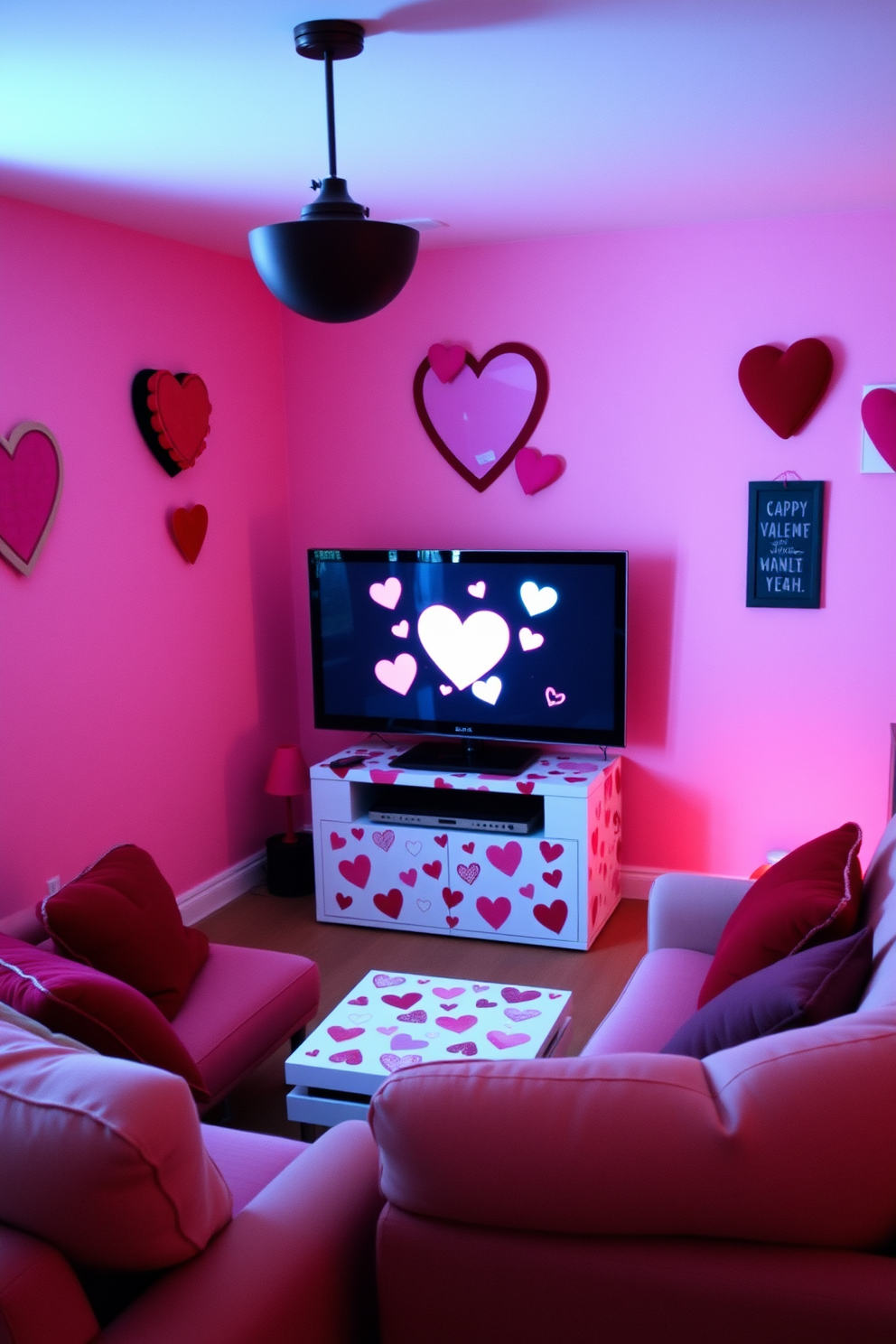 Game Room Valentines Day Decorating Ideas 21