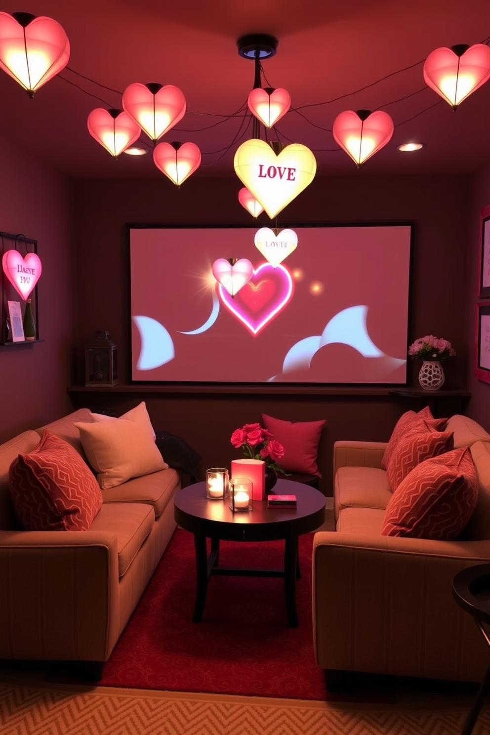 Game Room Valentines Day Decorating Ideas 28