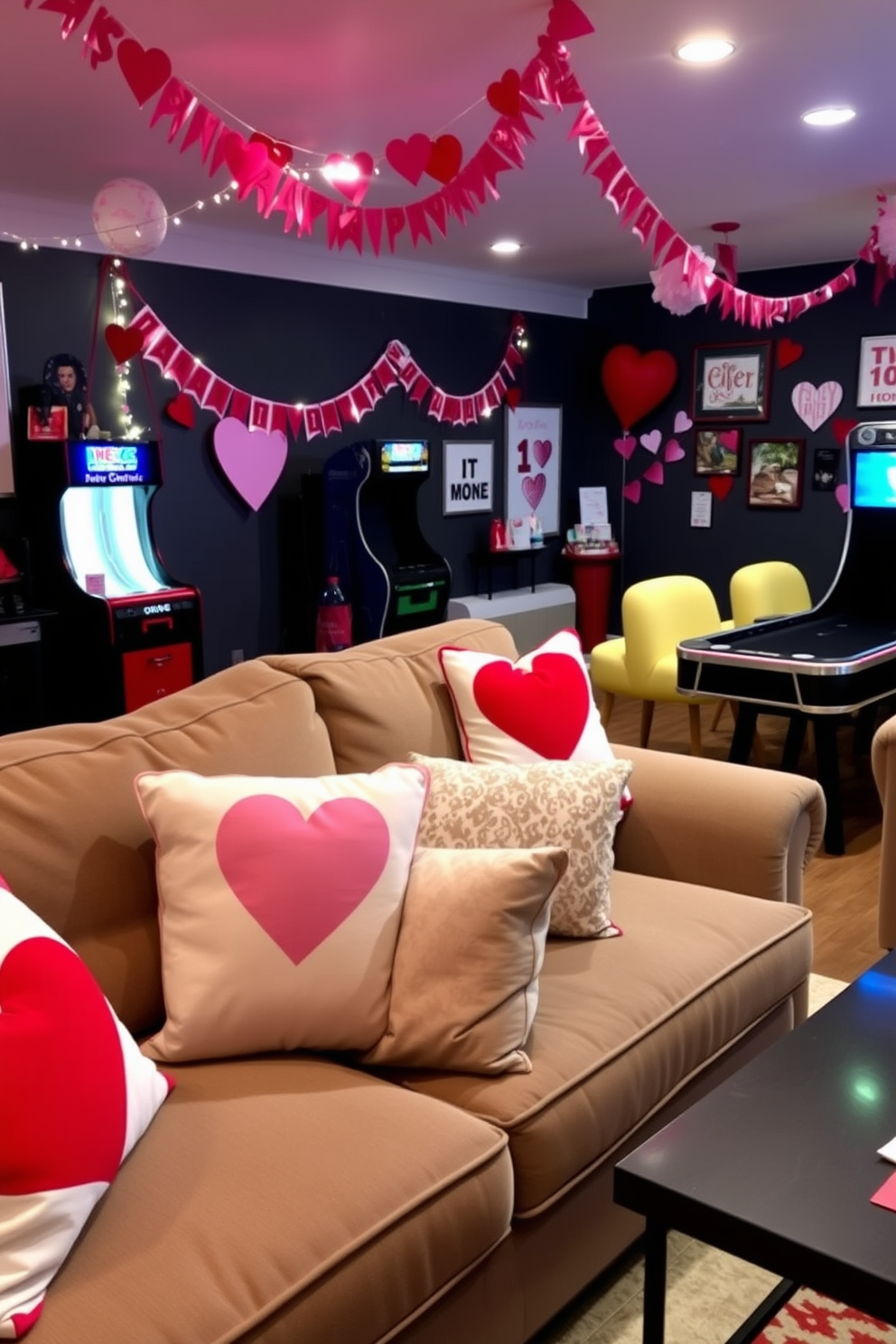 Game Room Valentines Day Decorating Ideas 7