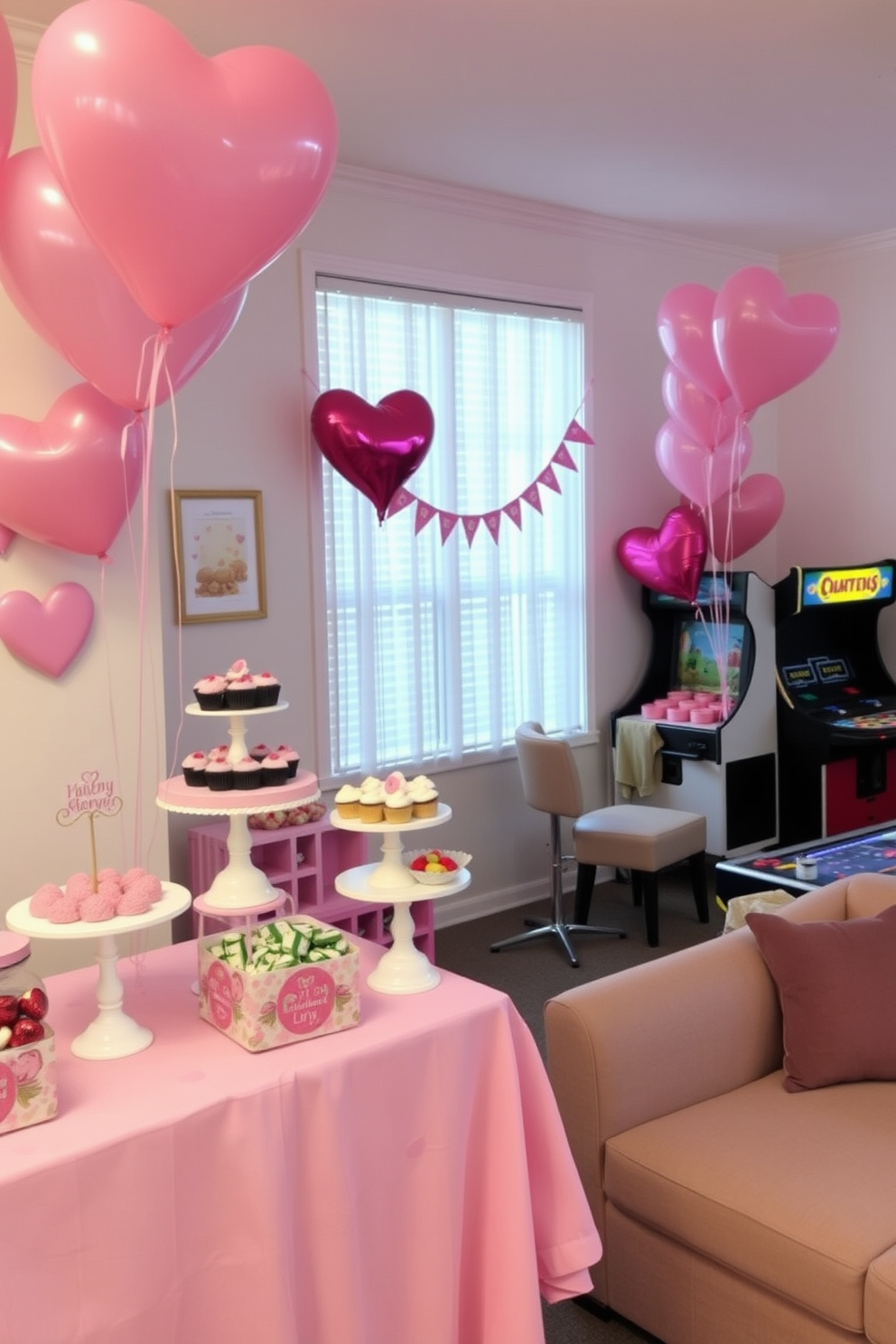 Game Room Valentines Day Decorating Ideas 9