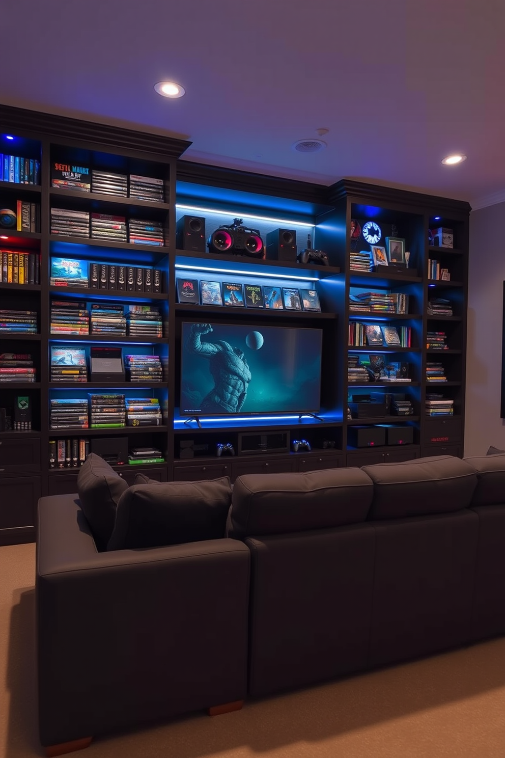 Gaming Man Cave Design Ideas 11