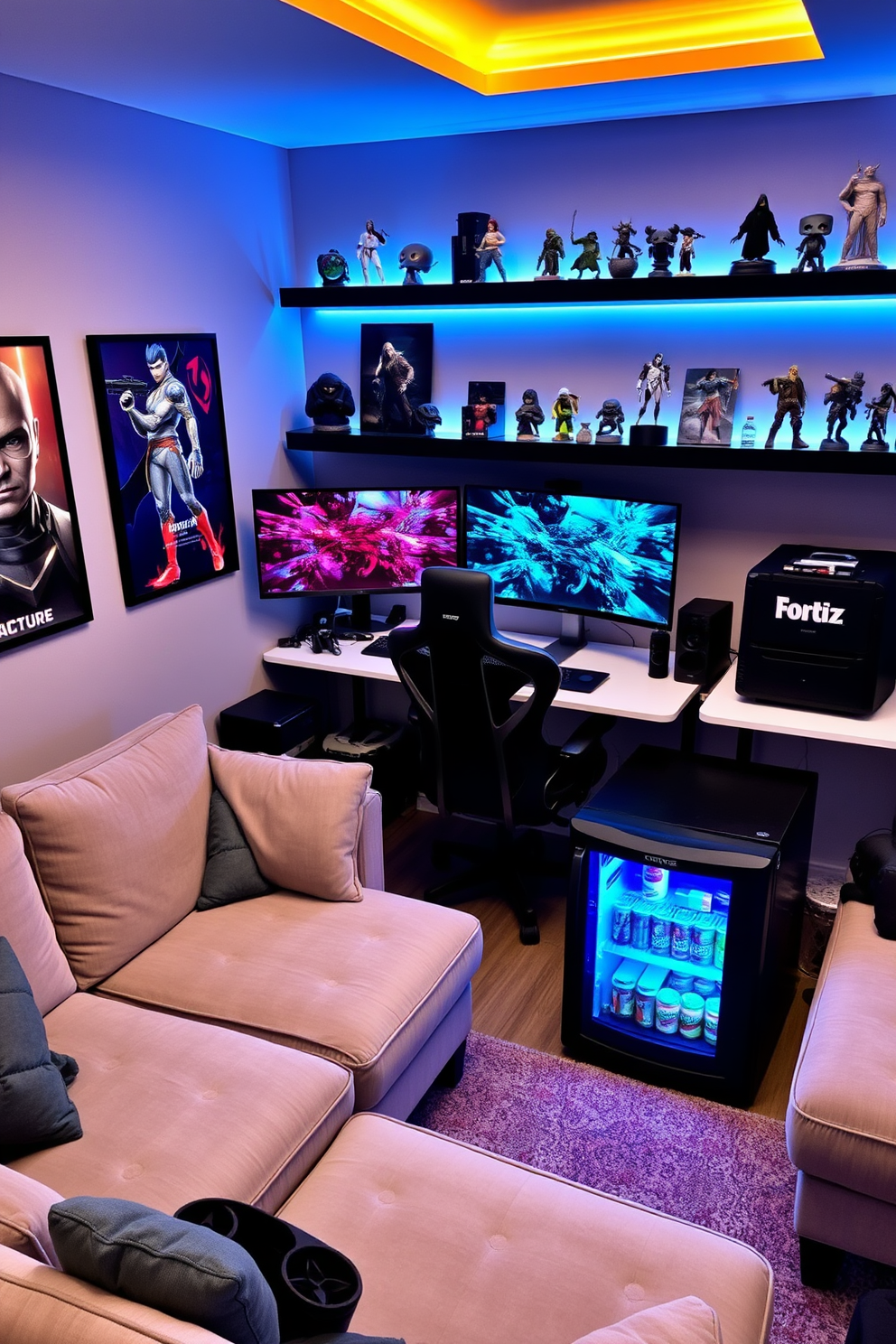 Gaming Man Cave Design Ideas 12