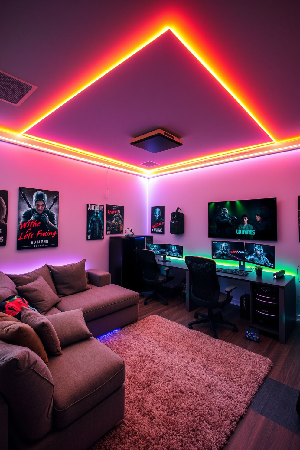 Gaming Man Cave Design Ideas 2