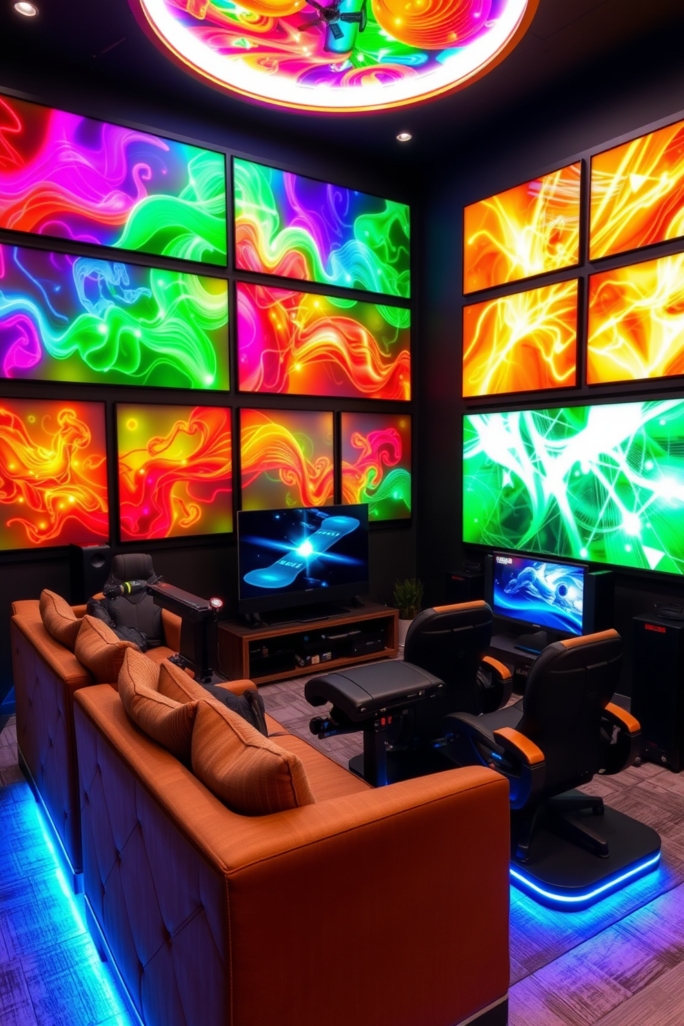 Gaming Man Cave Design Ideas 23