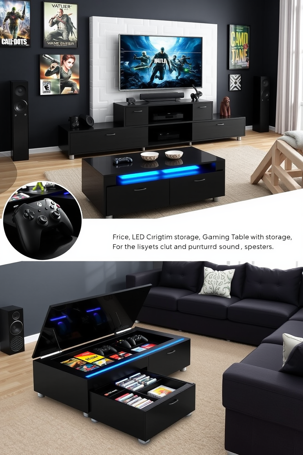 Gaming Man Cave Design Ideas 24