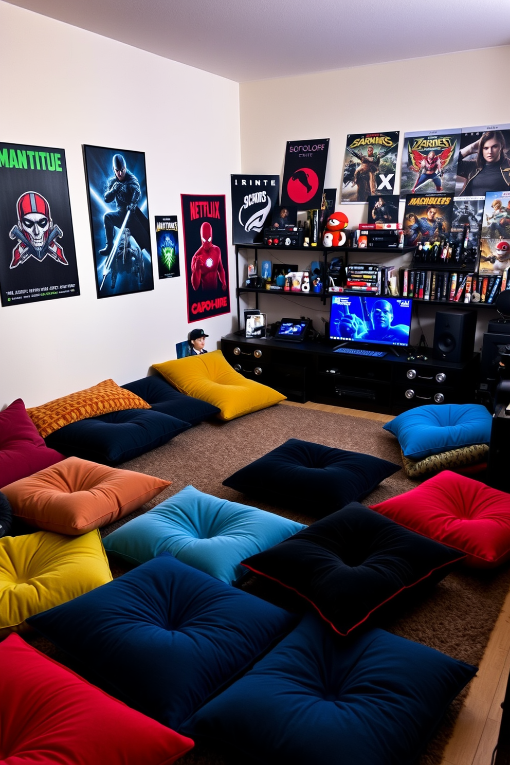 Gaming Man Cave Design Ideas 25