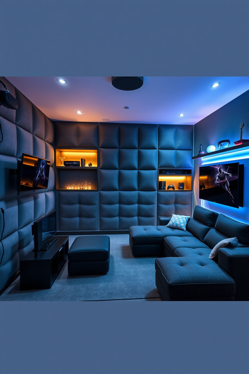 Gaming Man Cave Design Ideas 27