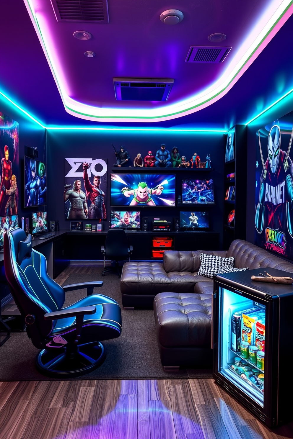 Gaming Man Cave Design Ideas 5