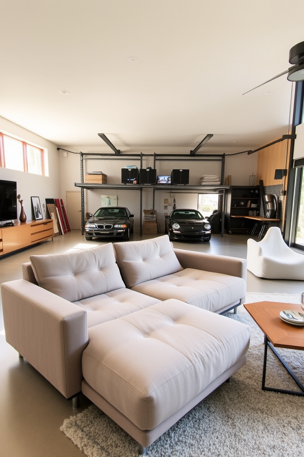 Garage Living Room Design Ideas 7