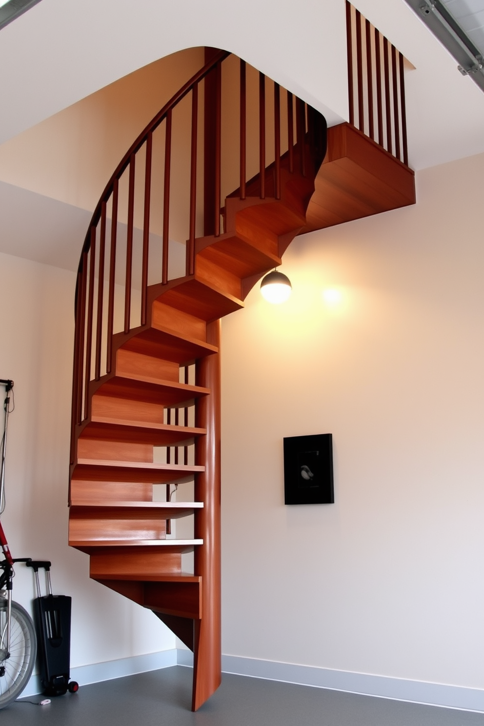 Garage Staircase Design Ideas 20