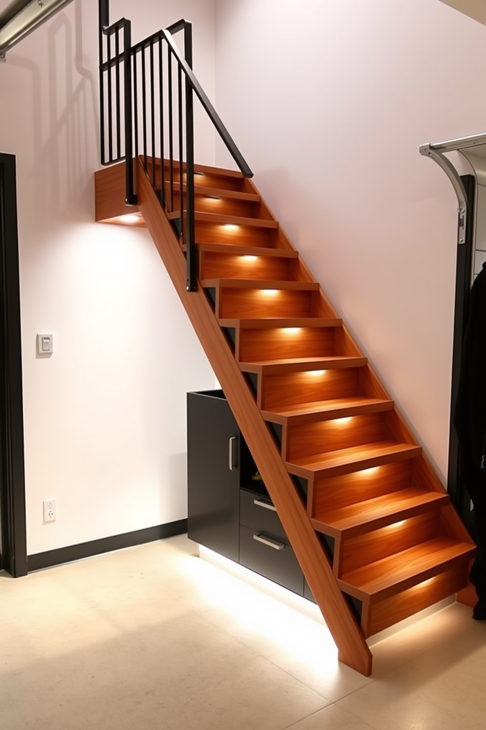 Garage Staircase Design Ideas 9