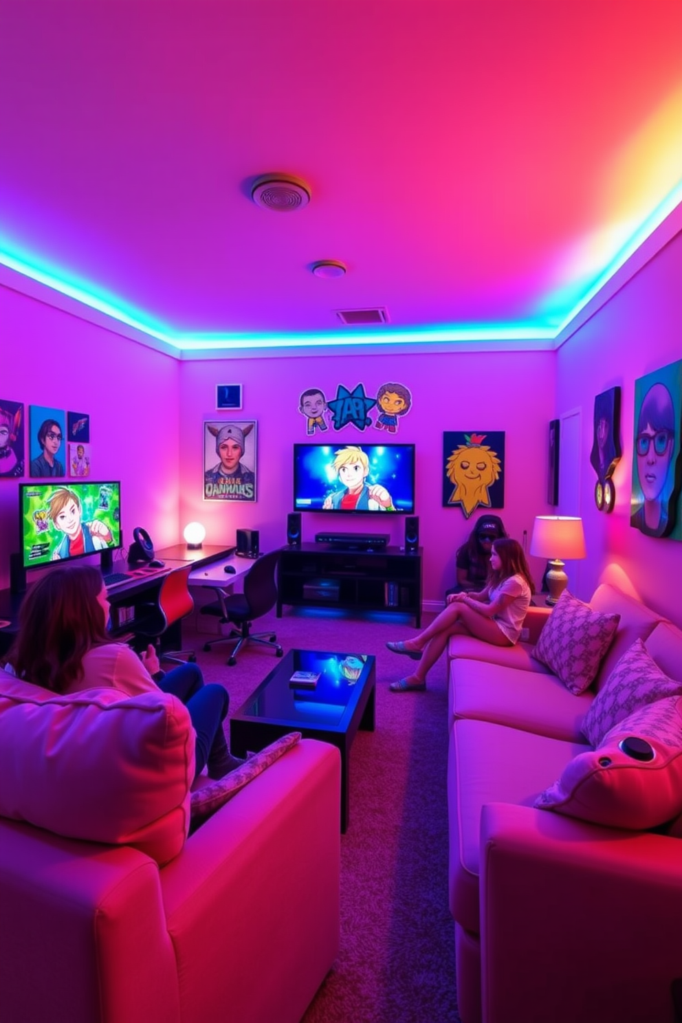 Girls Game Room Design Ideas 25