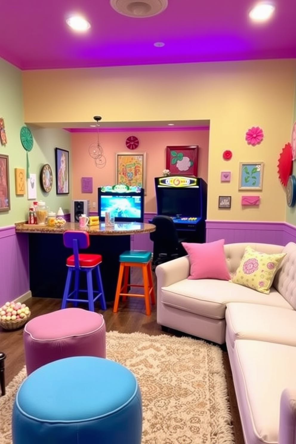 Girls Game Room Design Ideas 28