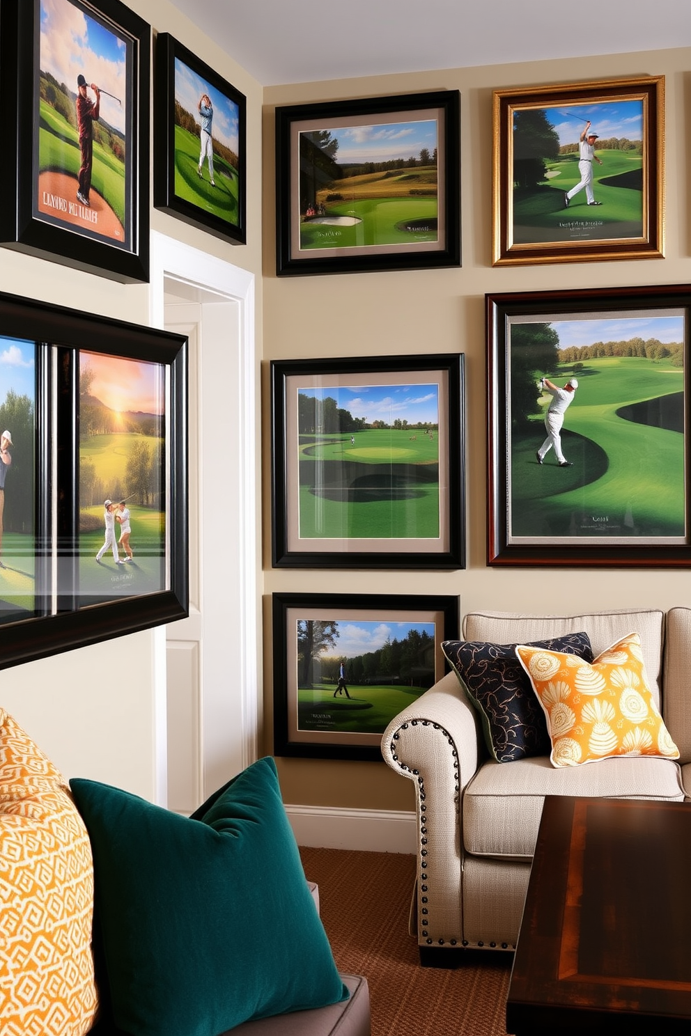 Golf Man Cave Design Ideas 1