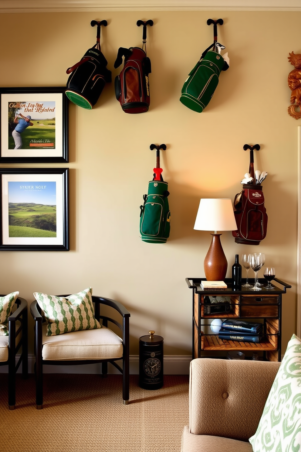 Golf Man Cave Design Ideas 12