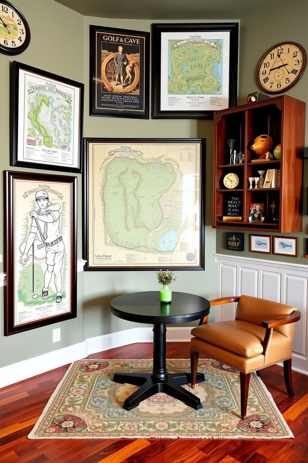 Golf Man Cave Design Ideas 24