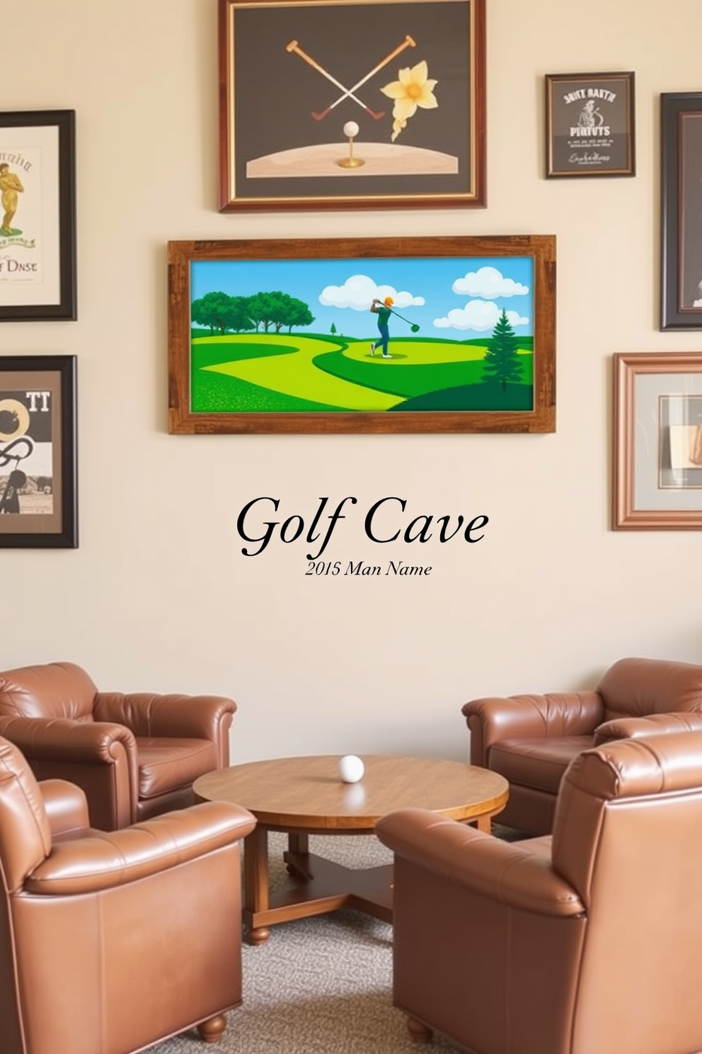 Golf Man Cave Design Ideas 3