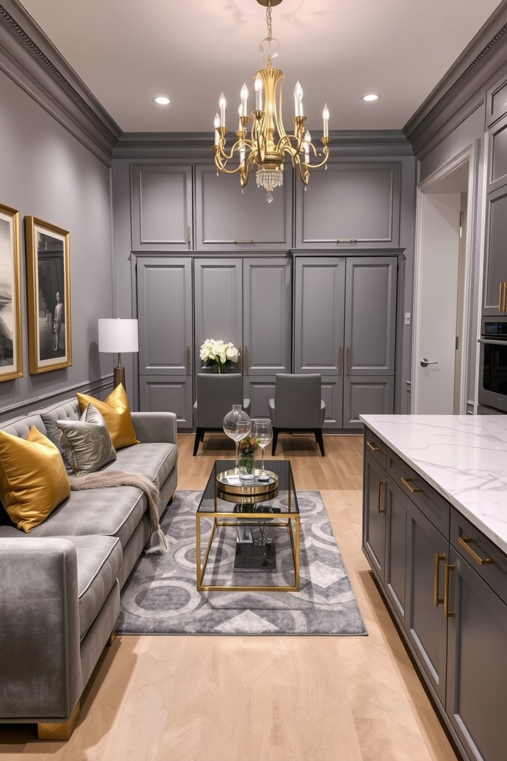 Gray Apartment Design Ideas 26