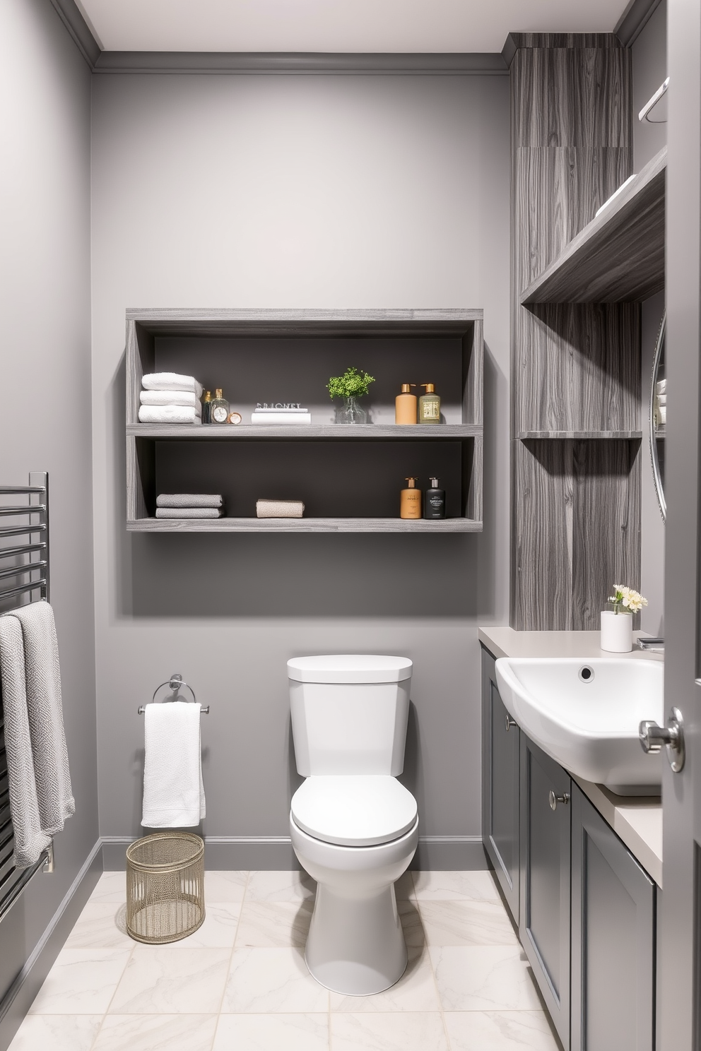 Gray Bathroom Design Ideas 12