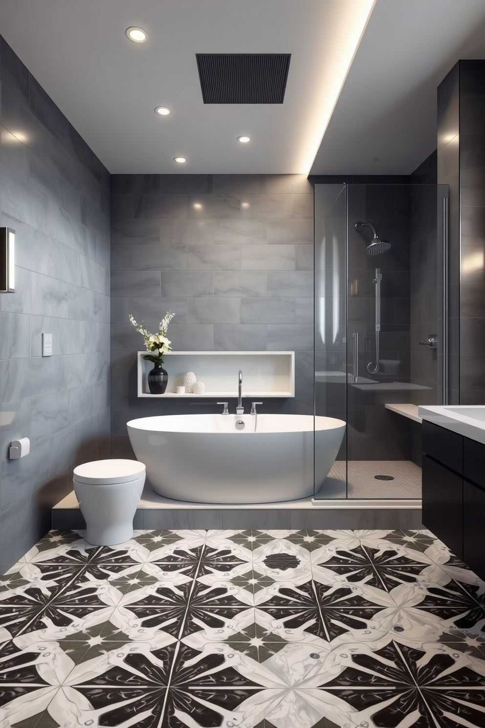 Gray Bathroom Design Ideas 5