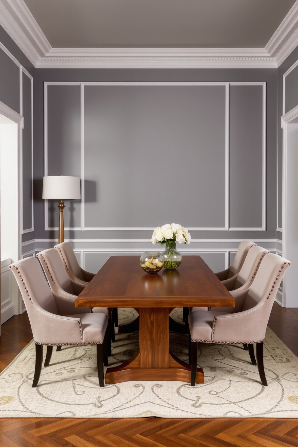 Gray Dining Room Design Ideas 1