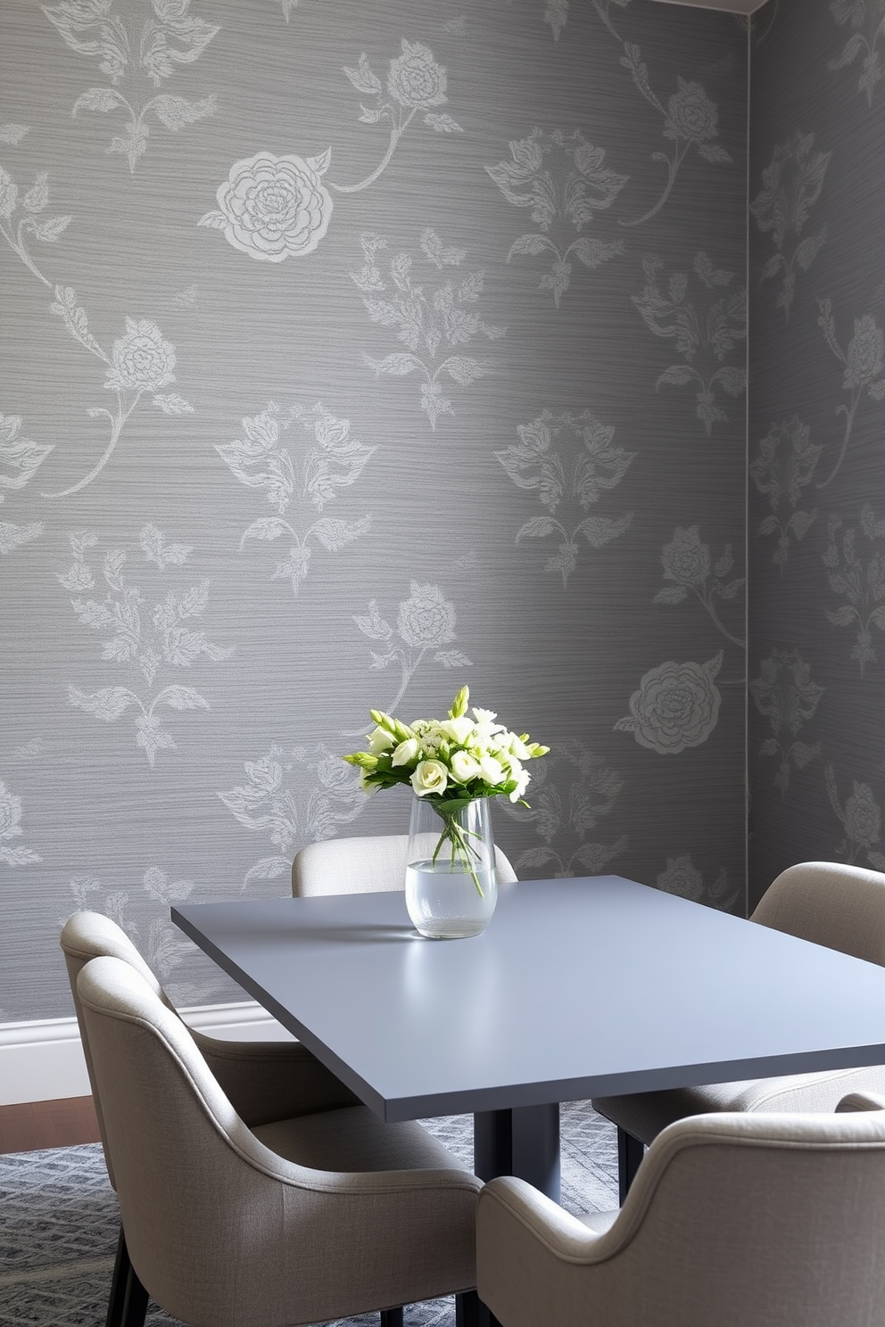 Gray Dining Room Design Ideas 4